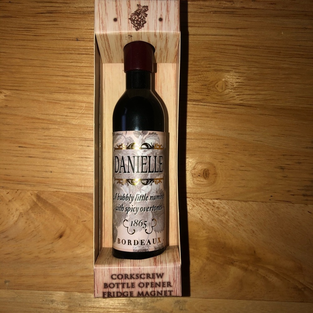 Personalized Wine Cellar Fridge Magnet-Danielle